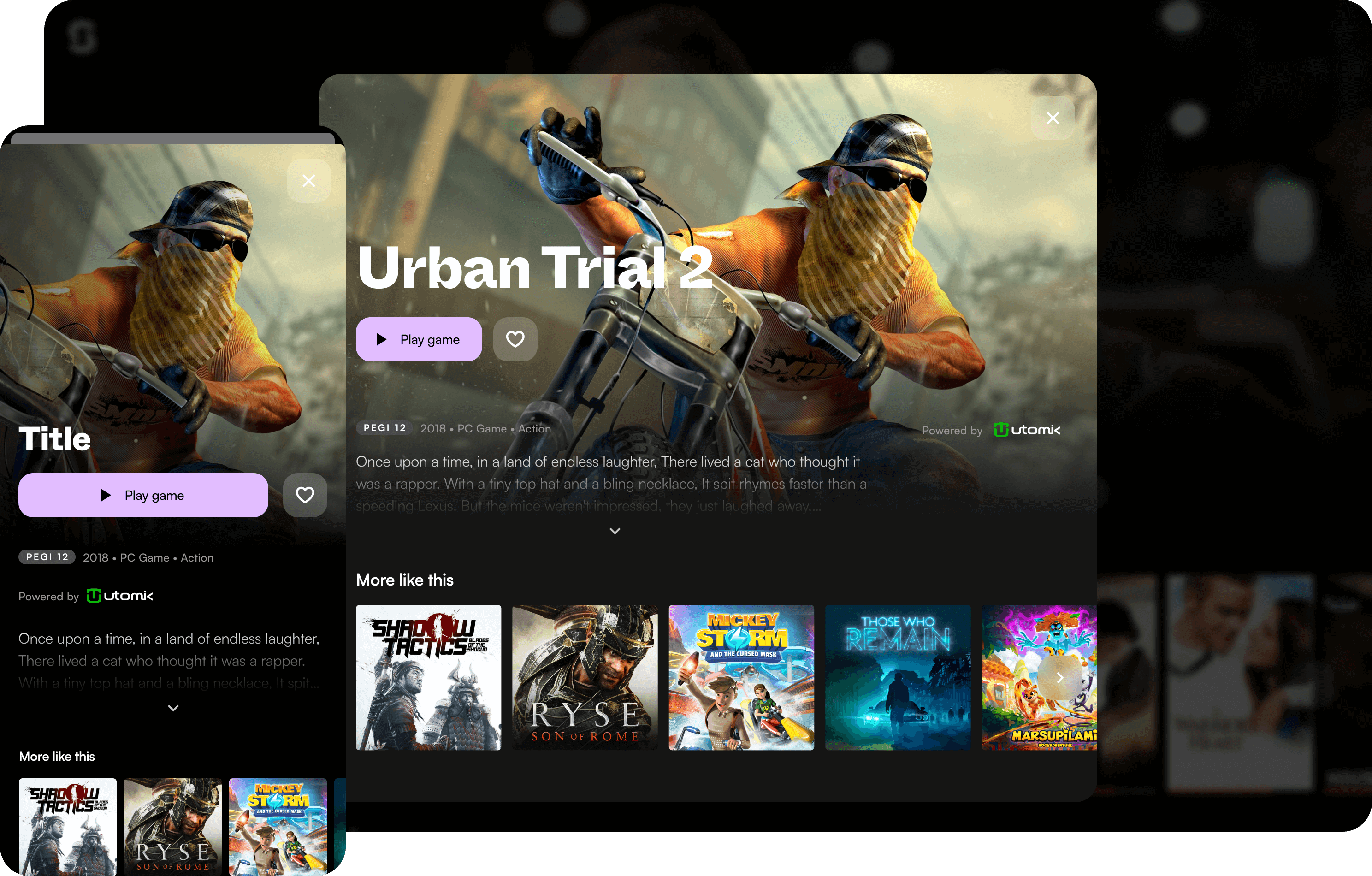 Multicontent Streaming Service